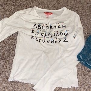 Stranger things pajama set